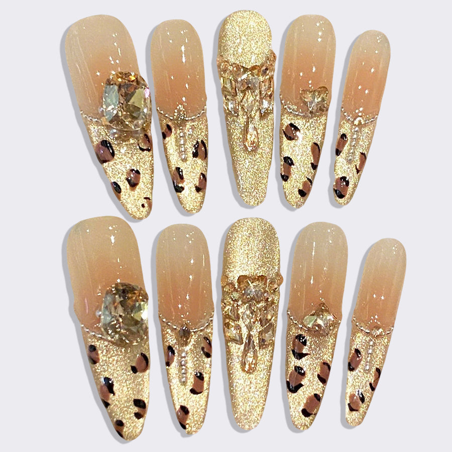 Sunset Gold Leopard