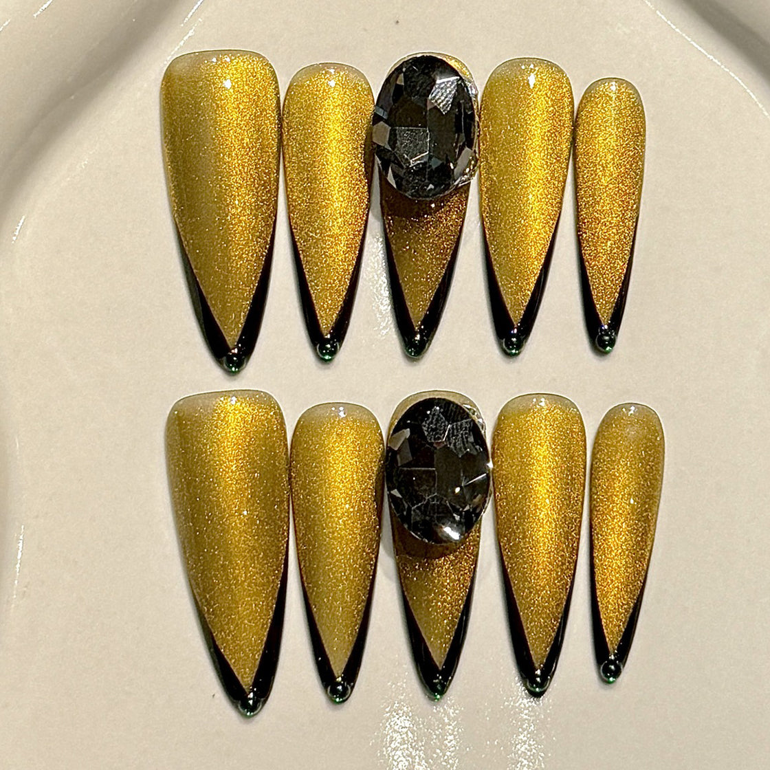 Golden Noir Sparkle