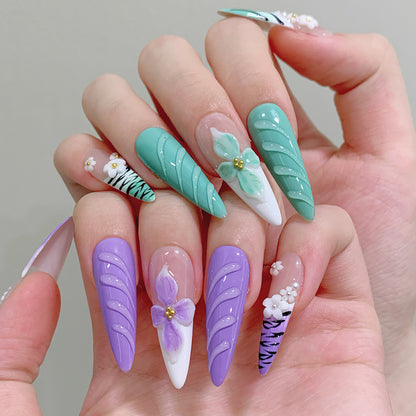 Lavender & Emerald