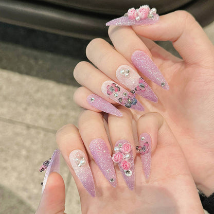 Rose & Butterfly