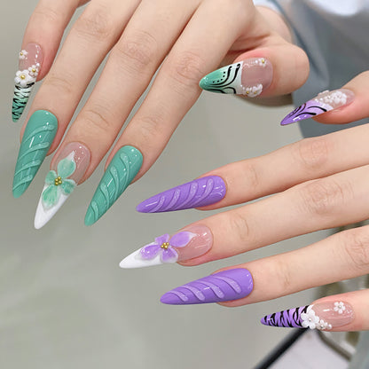 Lavender & Emerald